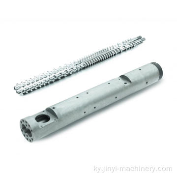 Ири Чыгуу Дизайн менен параллелдүү Twin Screw Barrel